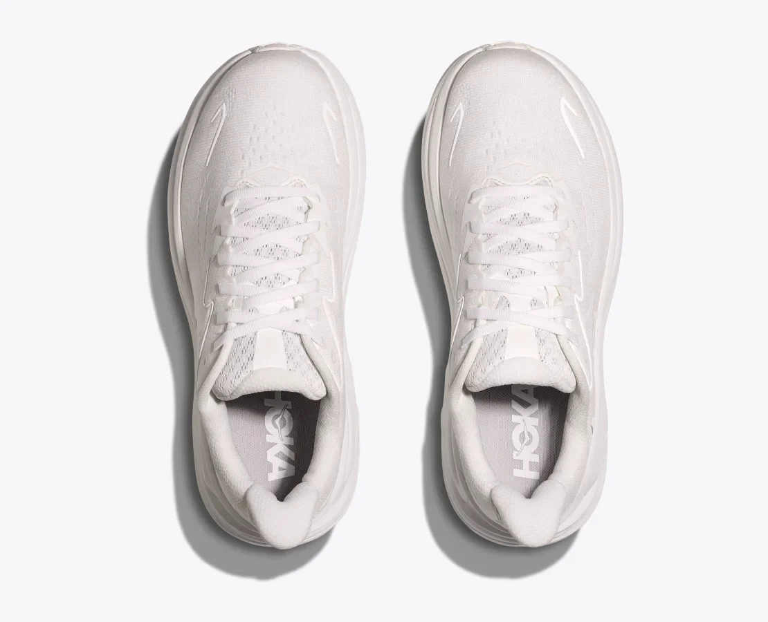 Hoka Women's Clifton 10 White White - Image 4