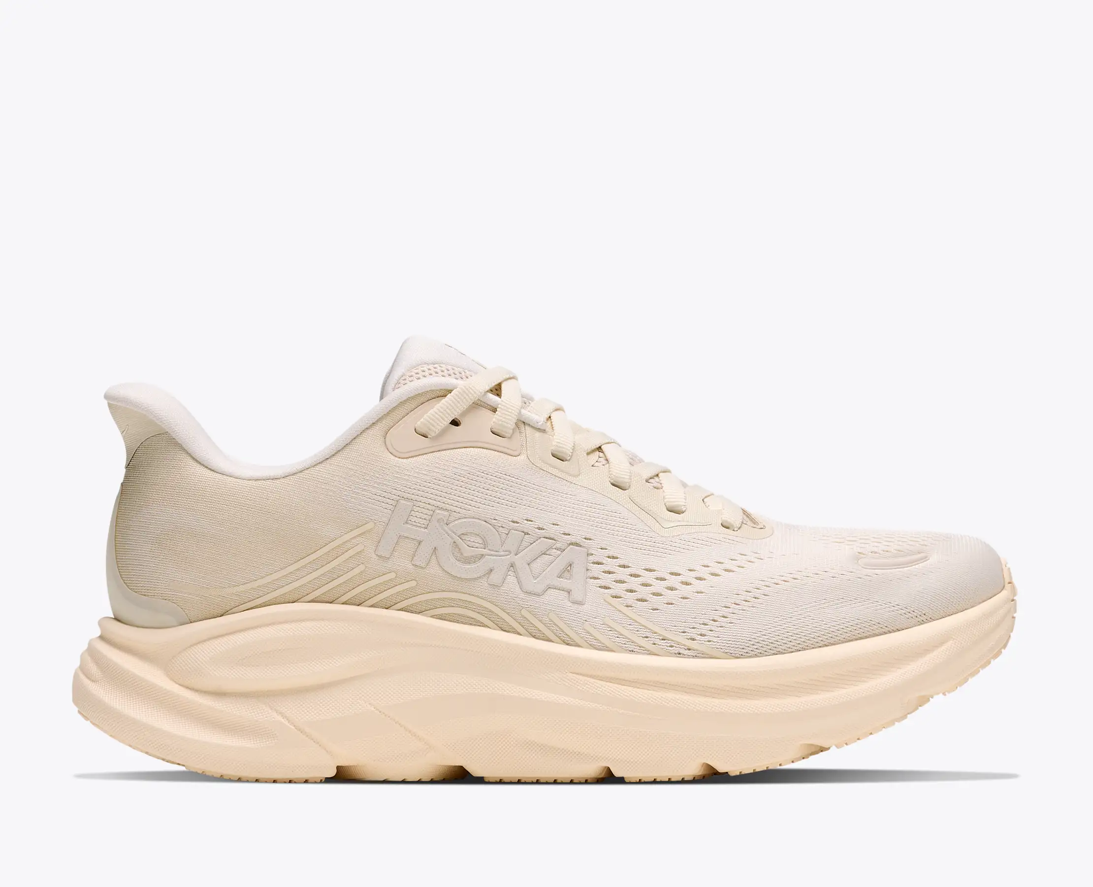 Hoka Women's Clifton 11 Alabaster Oak Milk - Image 2