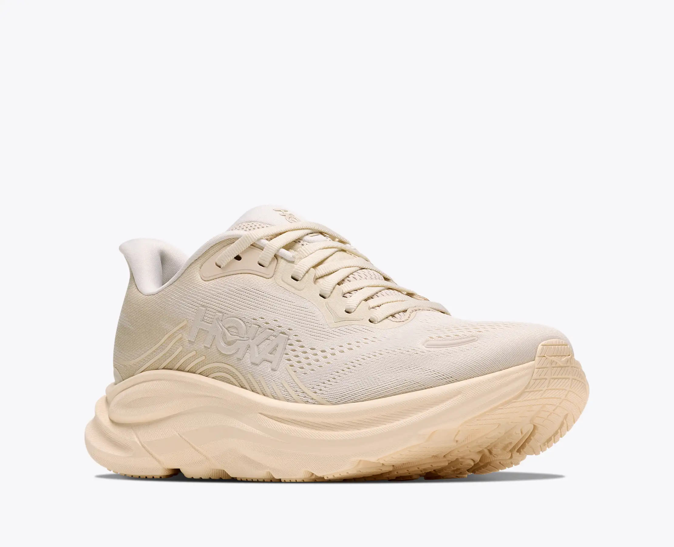Hoka Women's Clifton 11 Alabaster Oak Milk - Image 4