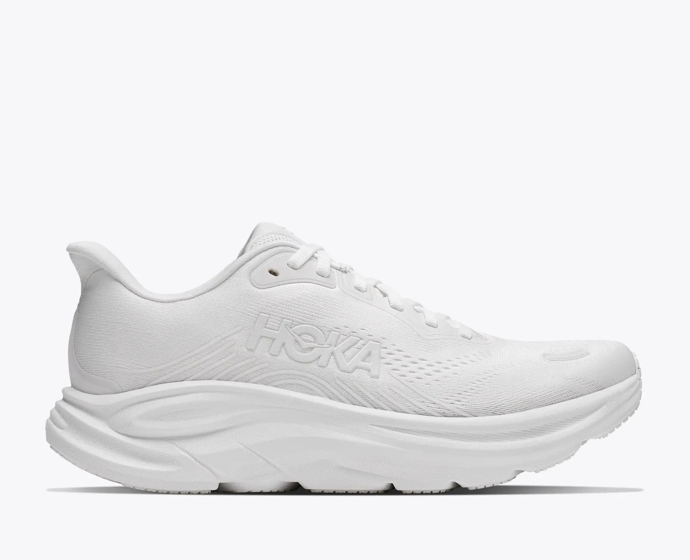Hoka Women's Clifton 11 White White - Image 2