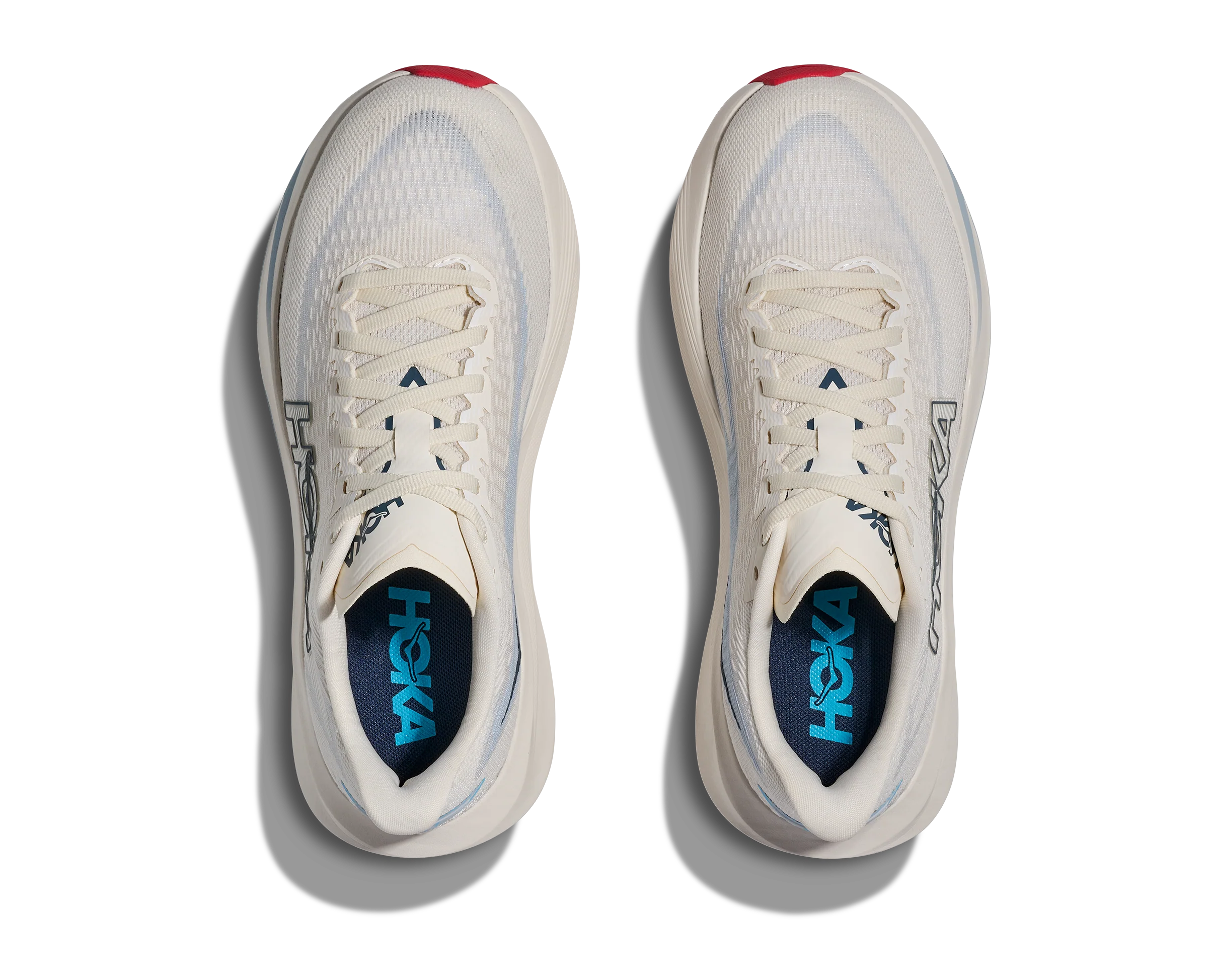 Hoka Women's Mach 7 Alabaster Soaring Blue - Image 6