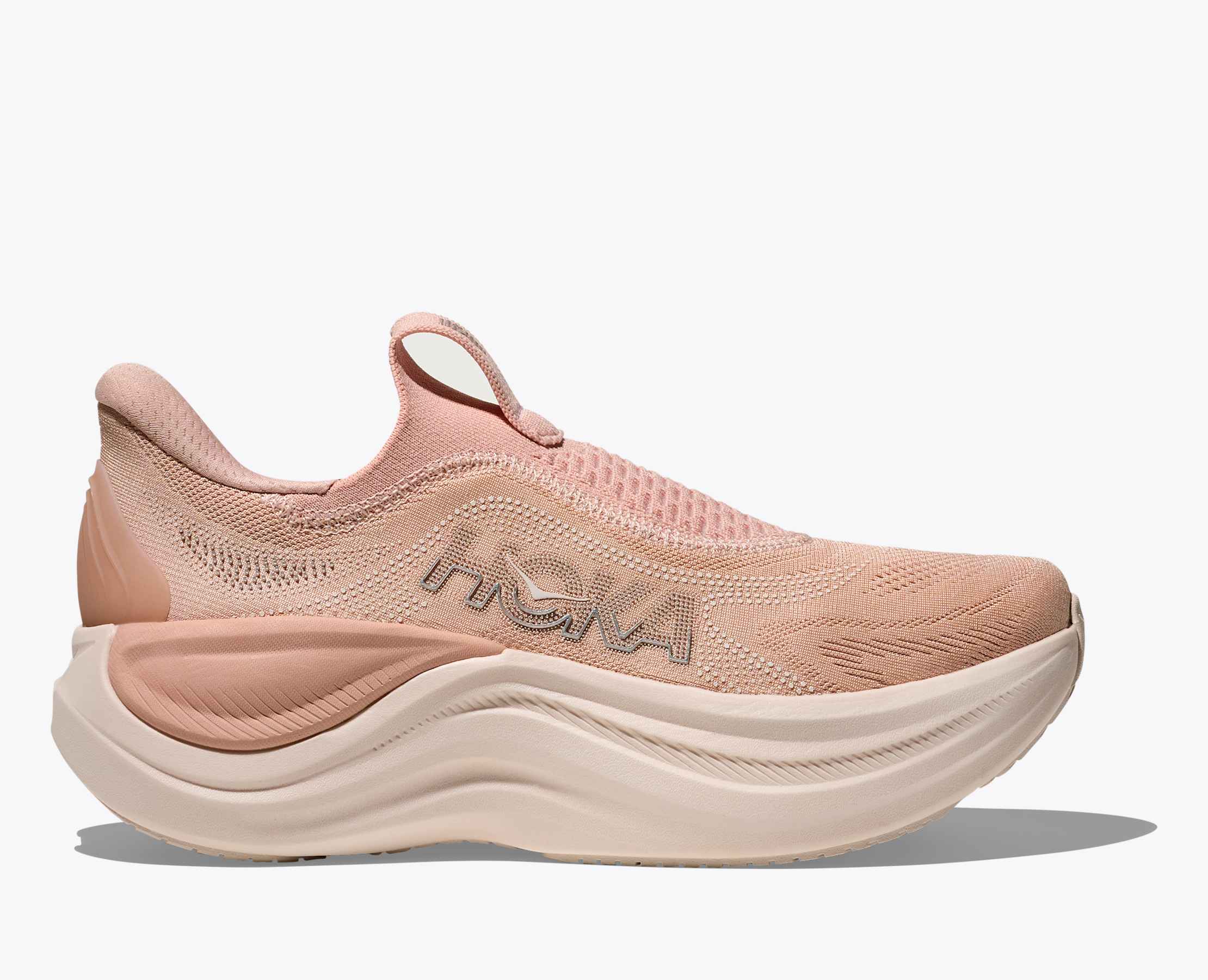 Hoka Women's Skyward Laceless Rose Latte Rose Cream - Image 3