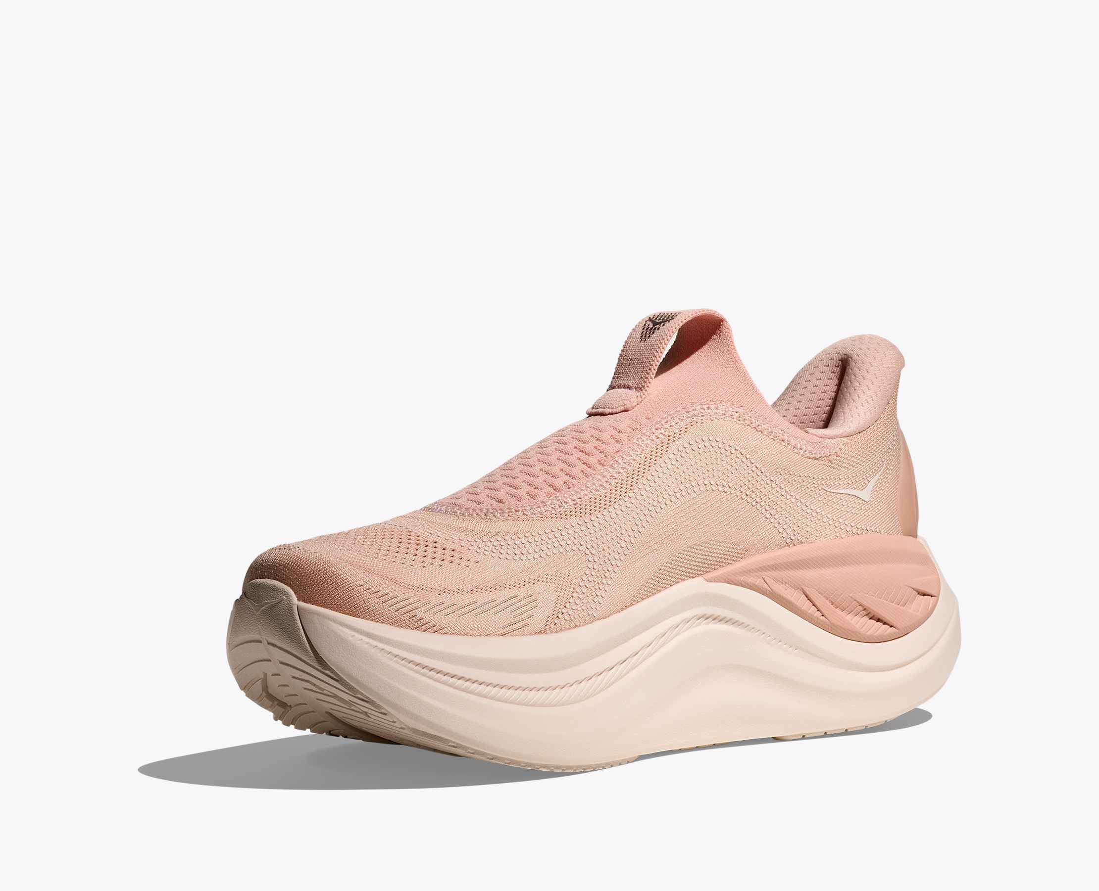 Hoka Women's Skyward Laceless Rose Latte Rose Cream - Image 4