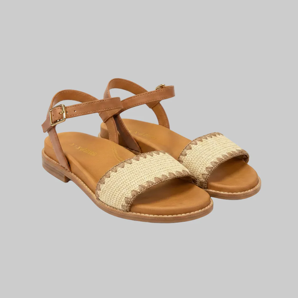 Jax & Bard Women's Ambitious Beige Raffia Tan - Image 3