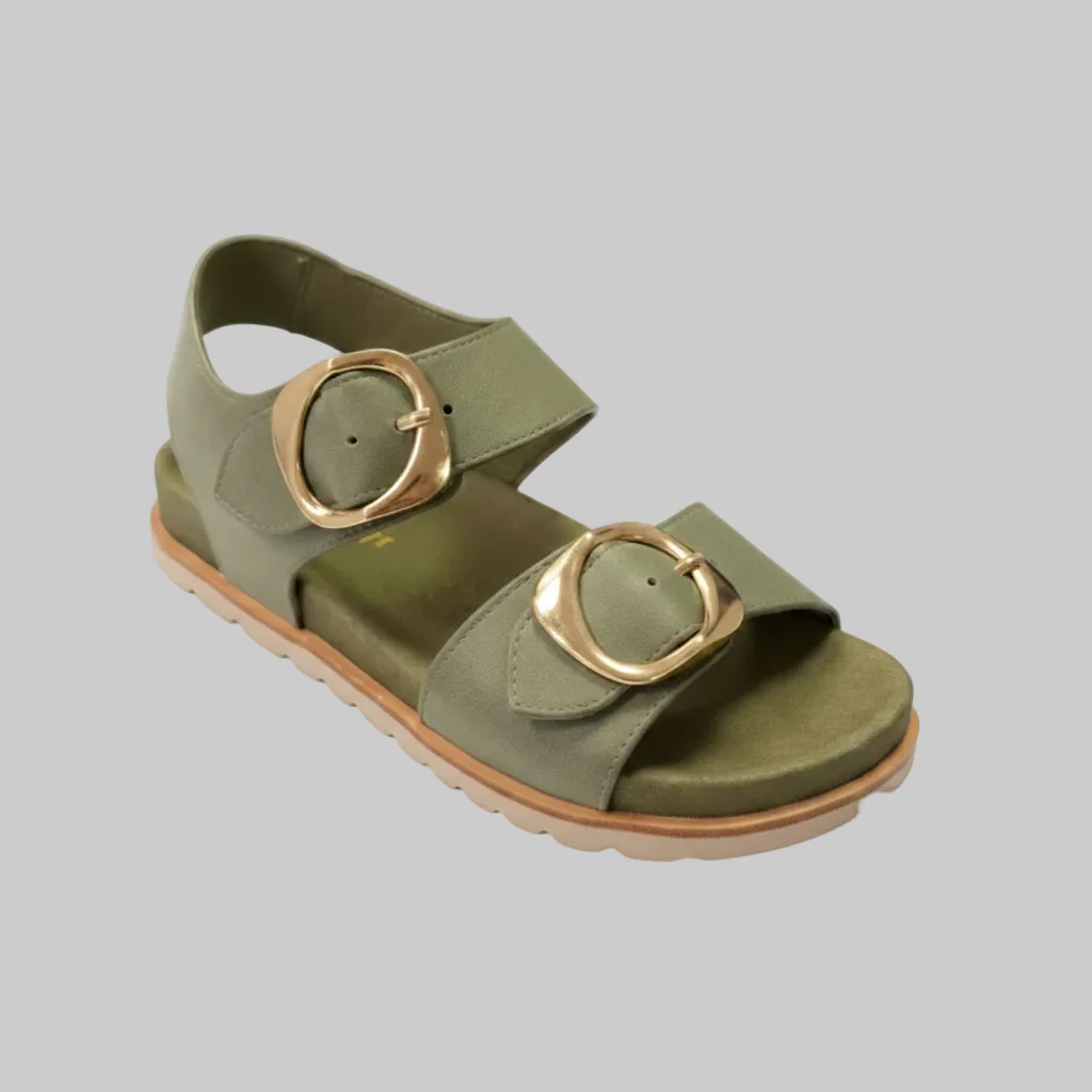 Jax & Bard Women's Fern Khaki Leather