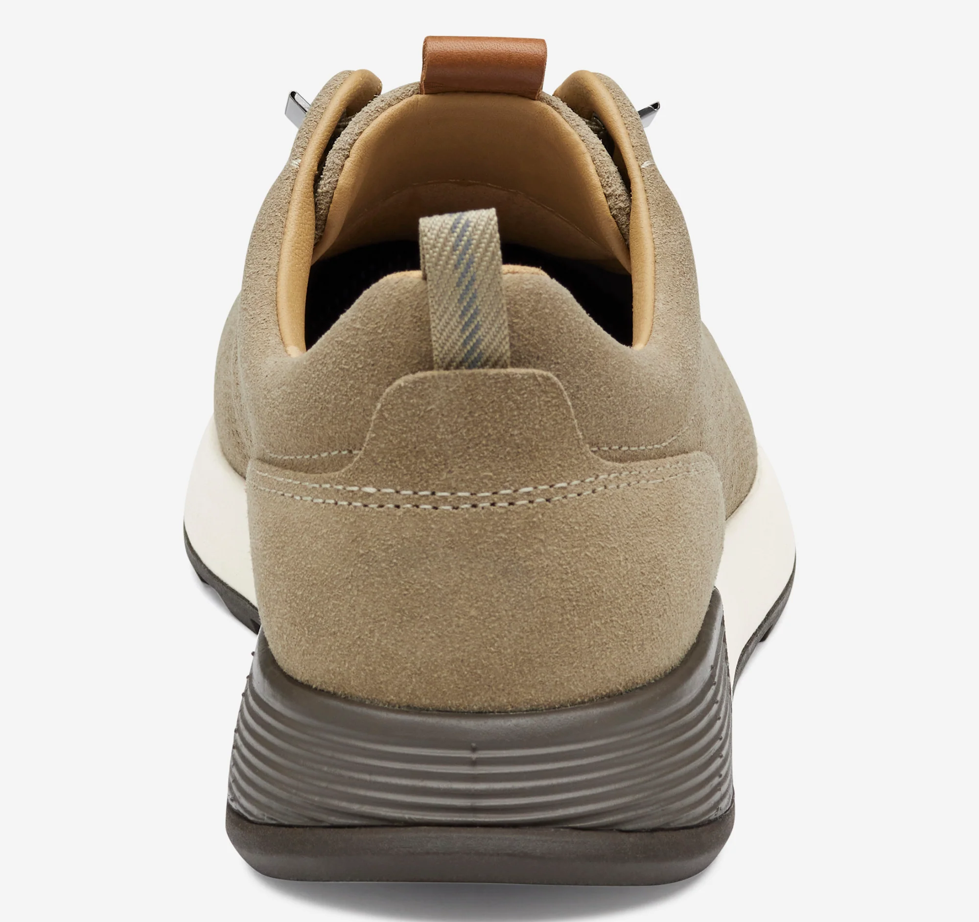 Johnston & Murphy Men's Kinnon Taupe Oiled Suede - Image 3