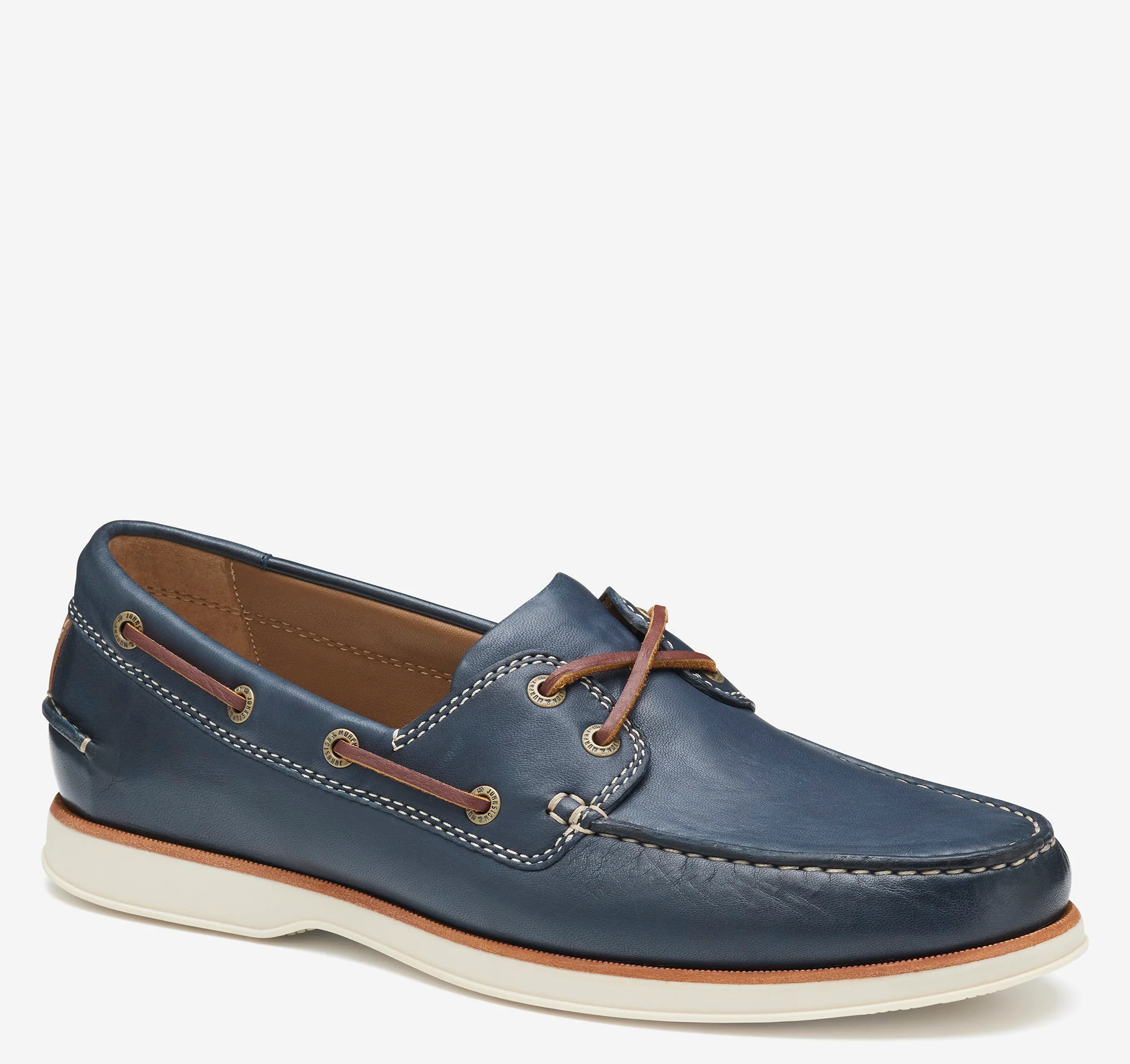 Johnston & Murphy Men's Monaco Navy Sheepskin
