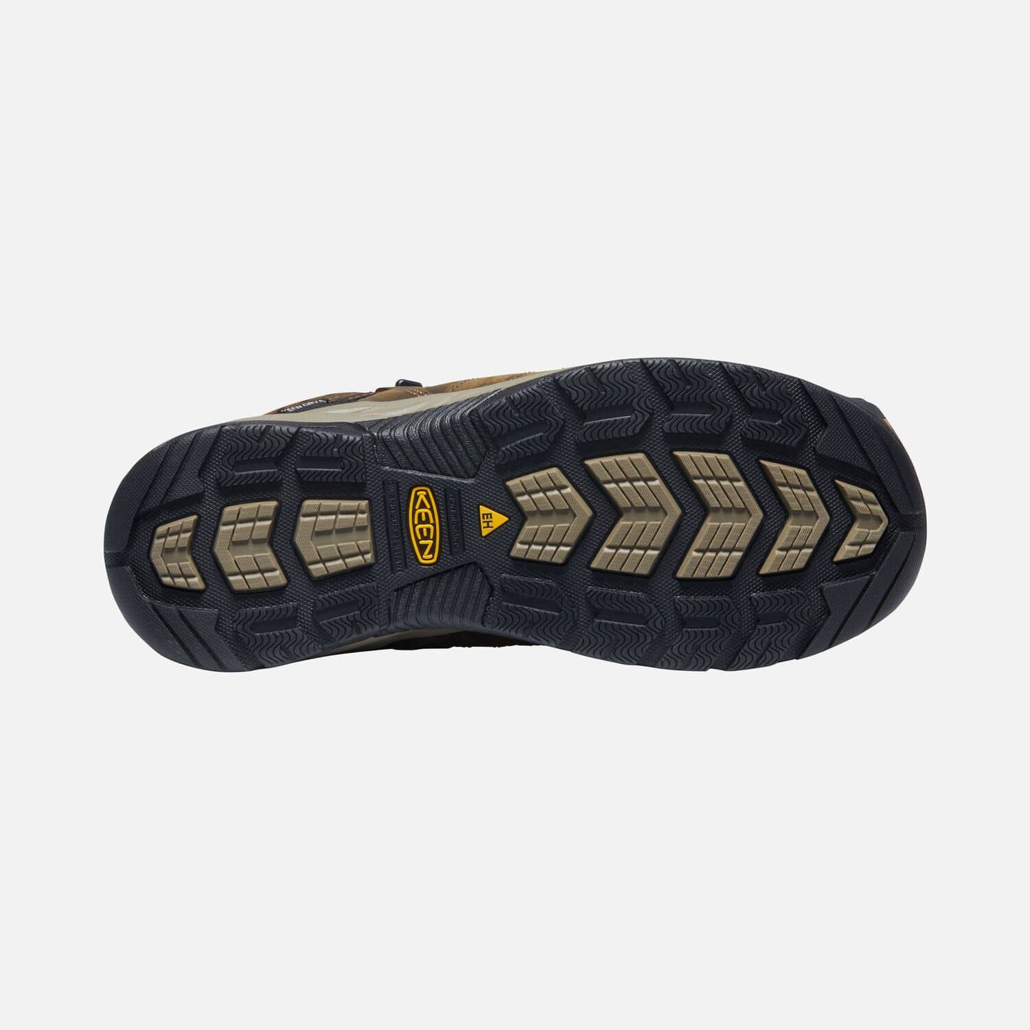 Keen Men's Flint II Mid Waterproof Soft Toe Black Olive Brindle - Image 5