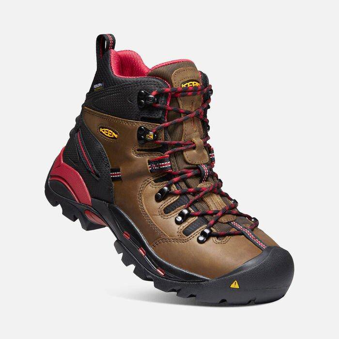 Keen Men's Pittsburgh 6" Boot (Steel Toe) Bison - Image 2