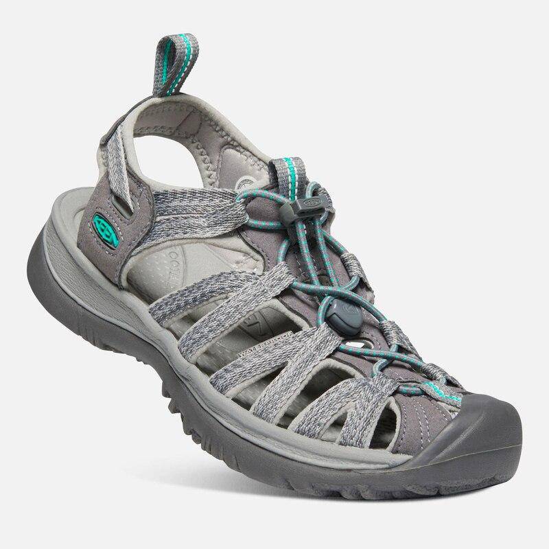 Keen Women's Whisper Medium Grey Peacock  Sandals - Image 2