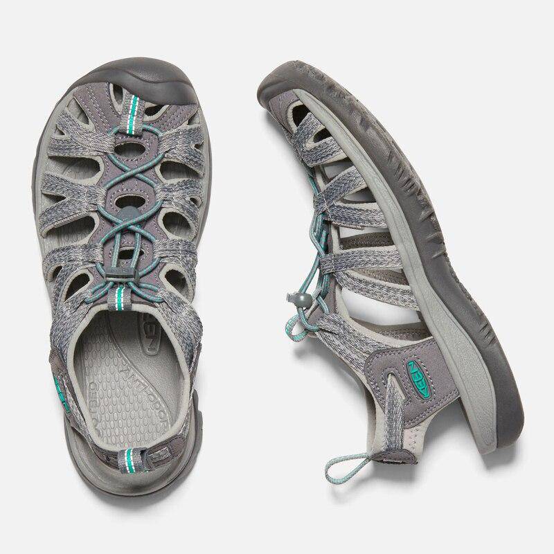 Keen Women's Whisper Medium Grey Peacock  Sandals - Image 3