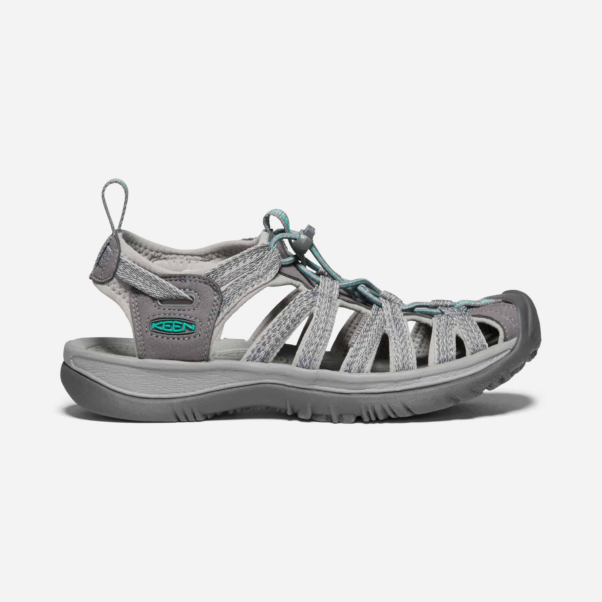 Keen Women's Whisper Medium Grey Peacock  Sandals - Image 4