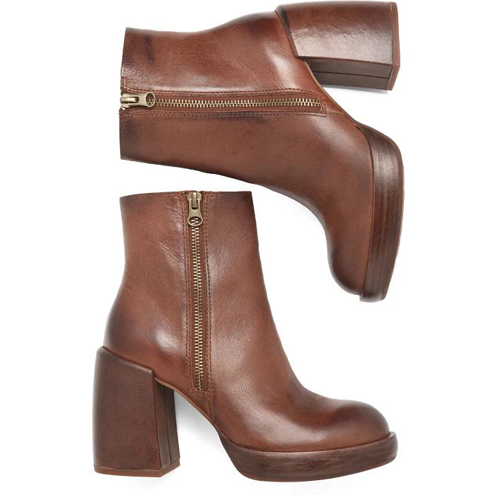 Kork Ease Women's Aime Rust Full Grain - Image 5