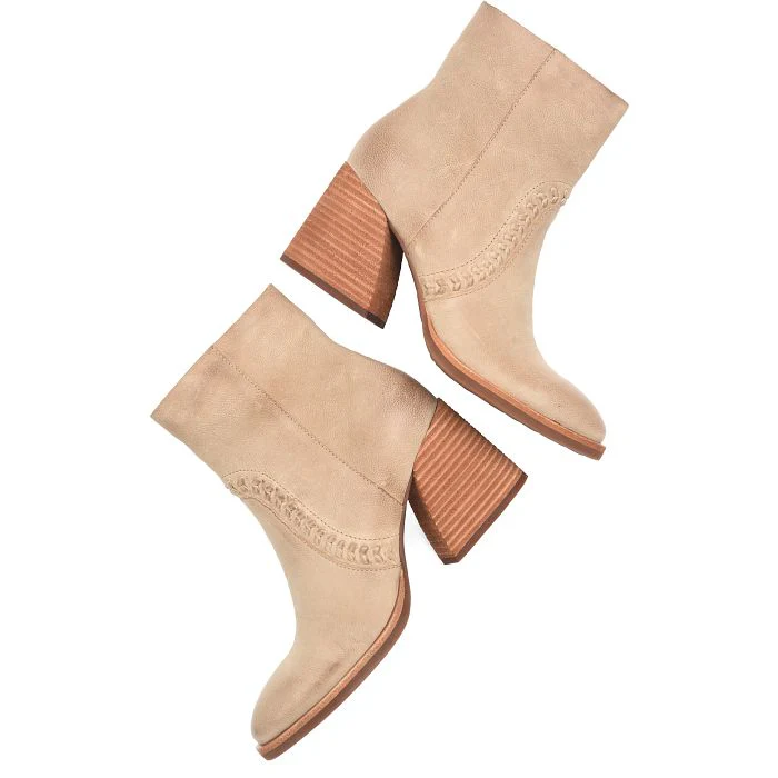 Kork Ease Women's Shilo Taupe Full Grain - Image 5