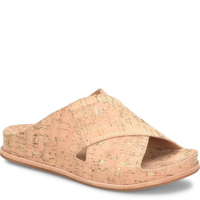 Kork Ease Women's Tutsi Crossband Gold Cork
