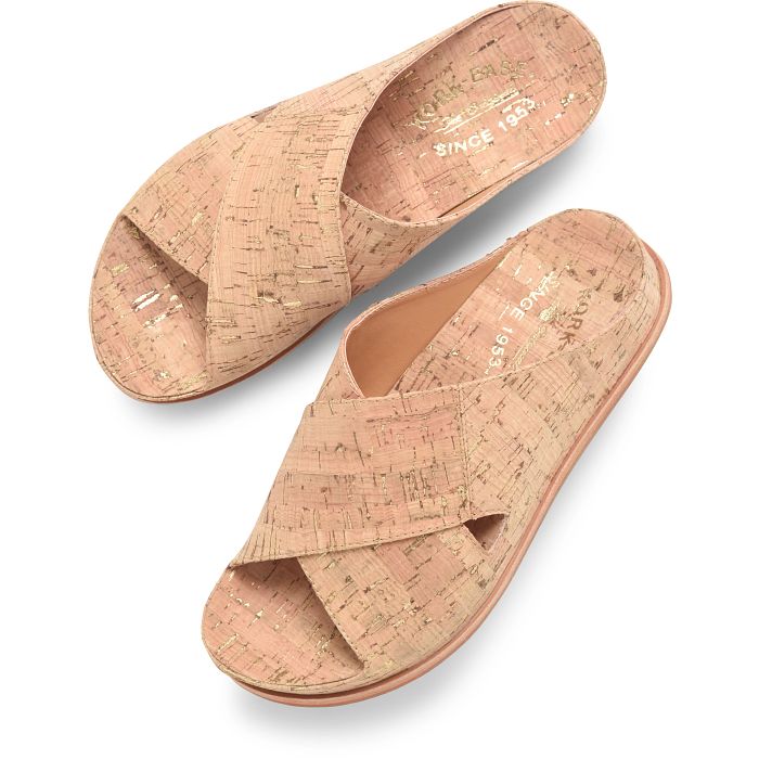 Kork Ease Women's Tutsi Crossband Gold Cork - Image 2