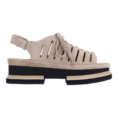 L’Amour Des Pieds Adriel Taupe Kid Suede - Image 2