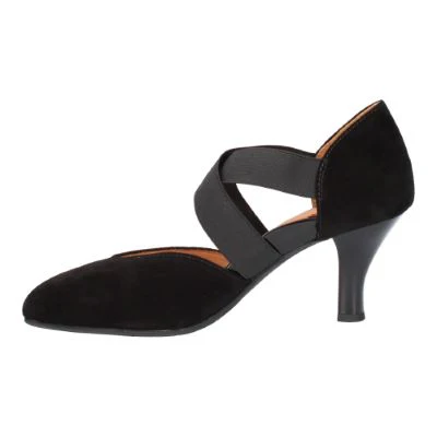 L’Amour Des Pieds Women’s Bishar Black Kid Suede - Image 3