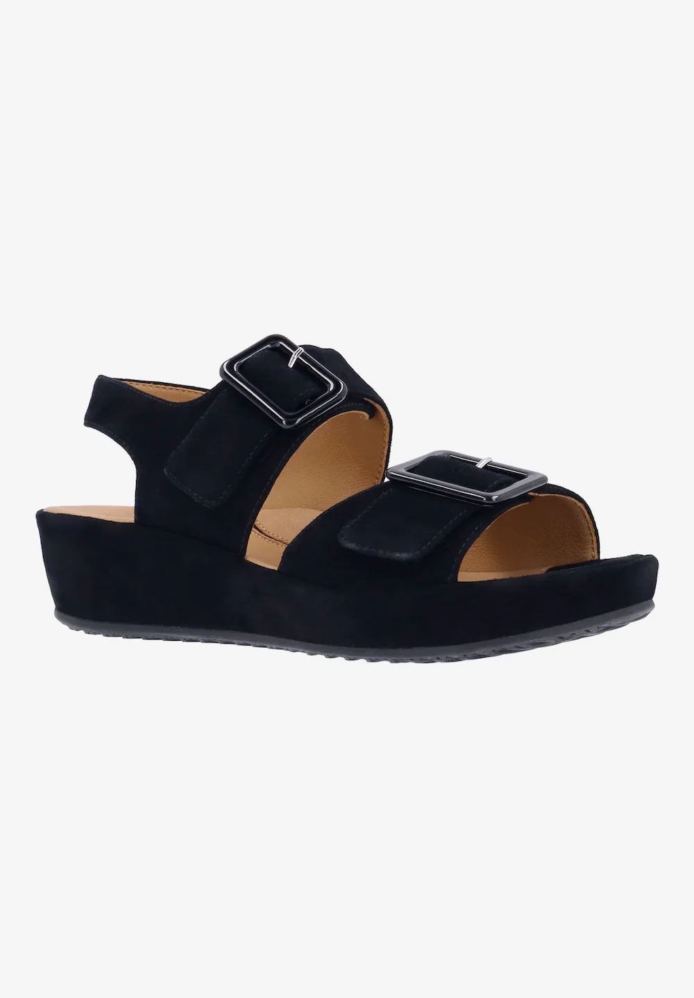 L'Amour Des Pieds Women's Cantura Black Kidsuede