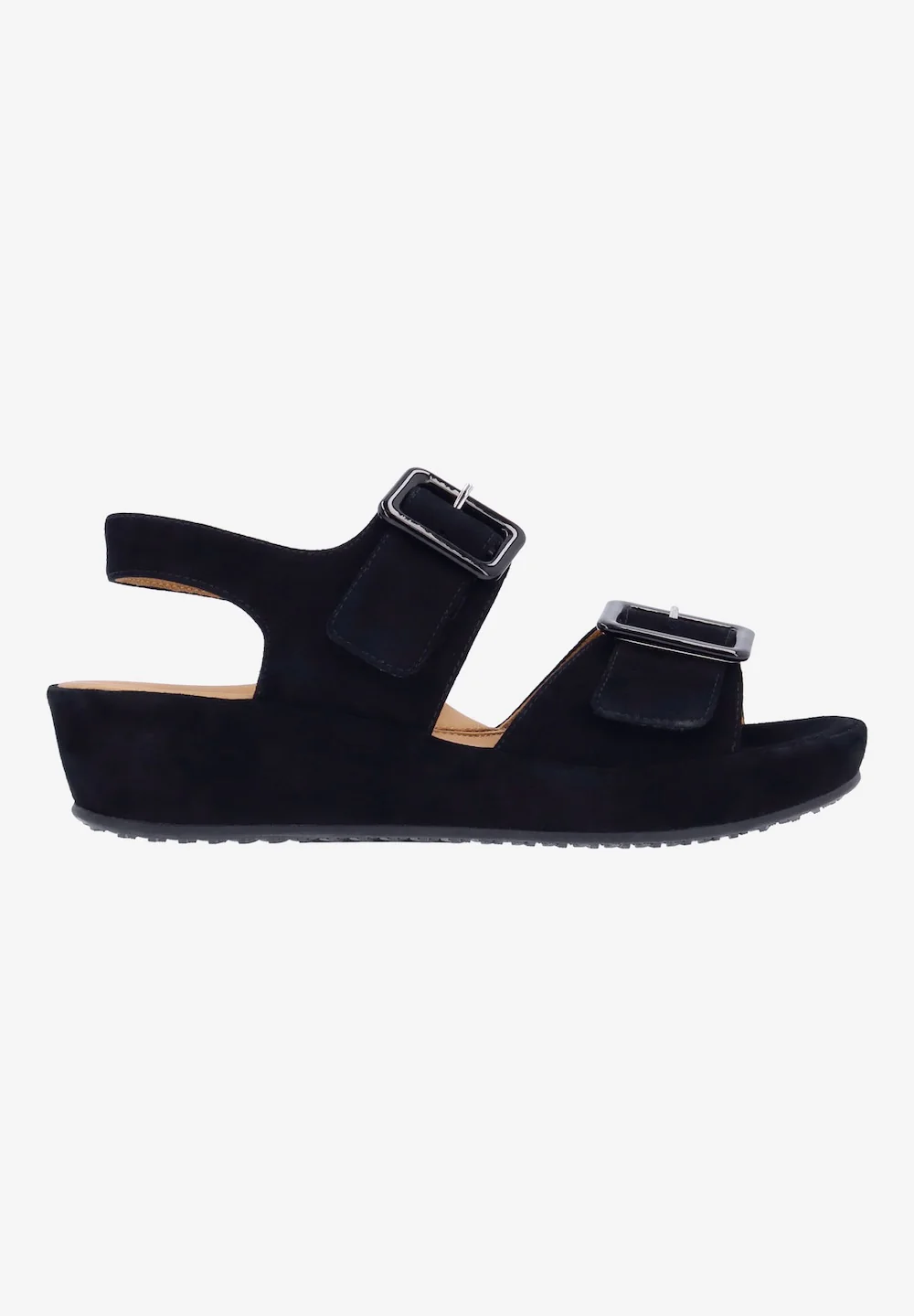 L'Amour Des Pieds Women's Cantura Black Kidsuede - Image 2