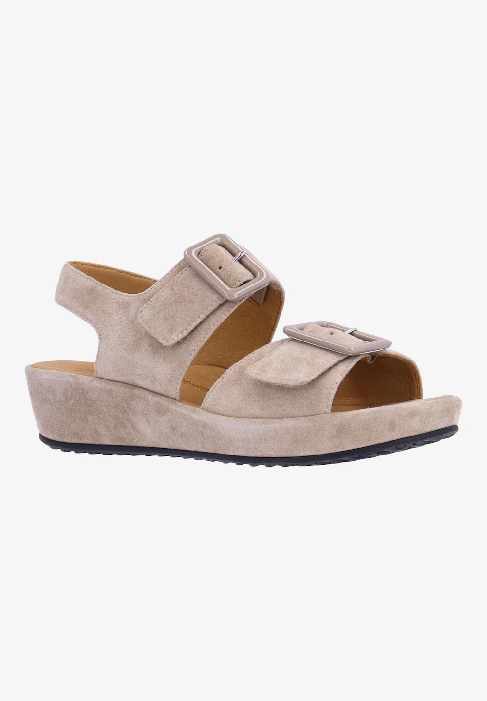 L'Amour Des Pieds Women's Cantura Taupe Kidsuede