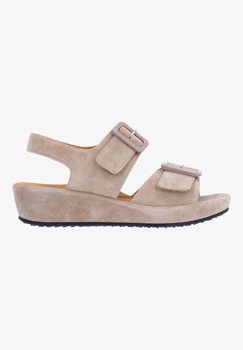 L'Amour Des Pieds Women's Cantura Taupe Kidsuede - Image 2