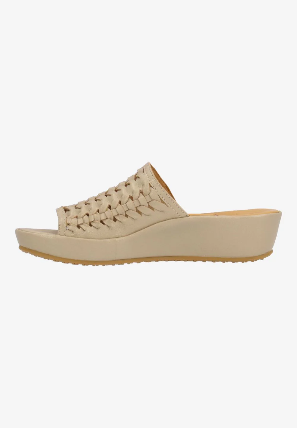 L'Amour Des Pieds Women's Cyra Platino Met Nappa - Image 3