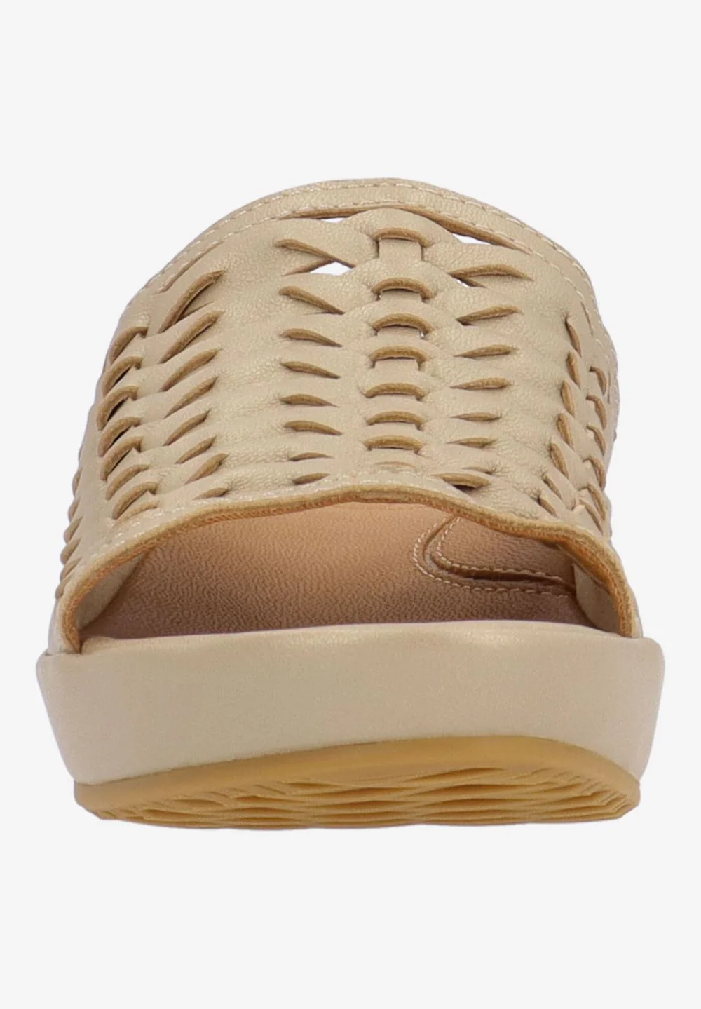 L'Amour Des Pieds Women's Cyra Platino Met Nappa - Image 5