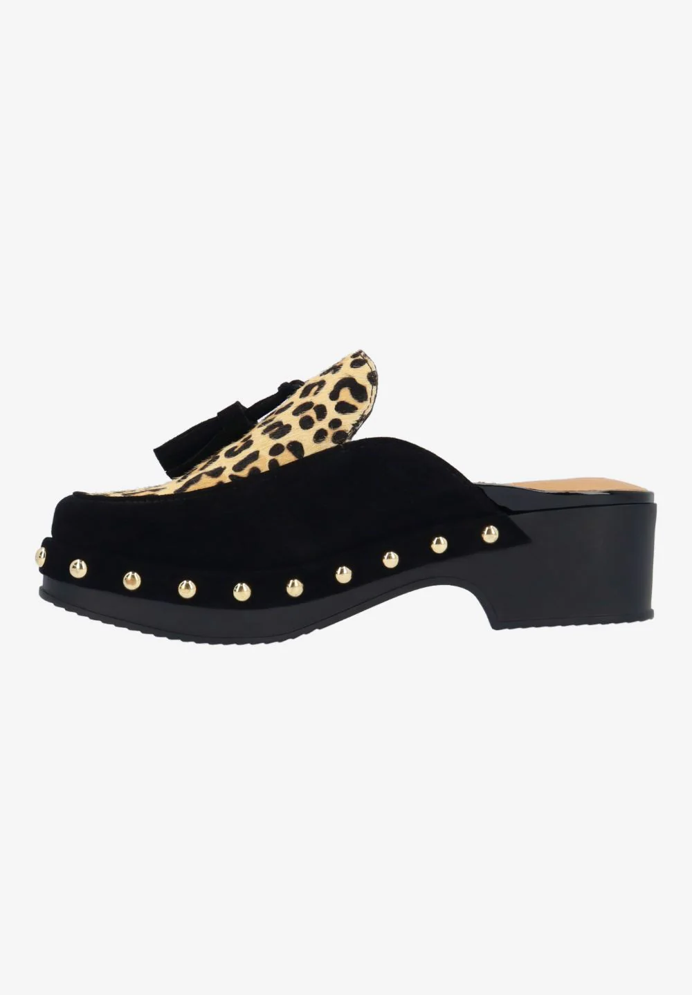 L'Amour Des Pieds Women's Gracen Black Brown Suede Hair On - Image 3