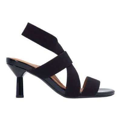 L'Amour Des Pieds Women's Lunette Black Elastic Patent - Image 2