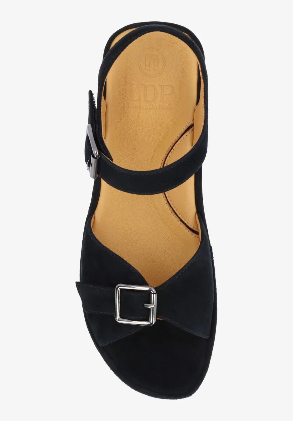 L'Amour Des Pieds Women's Vardant Black Kid Suede - Image 5