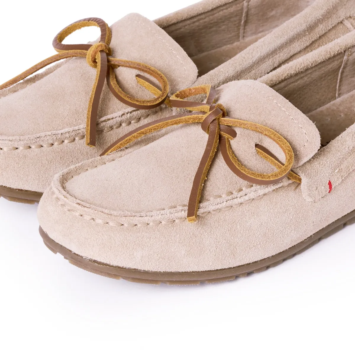 Minnetonka Women's Loafer Moc Sand - Image 3
