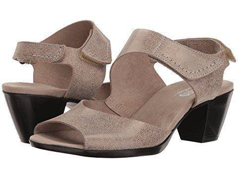 Munro Women's Fabiana Silver Metallic Nubuck Sandal