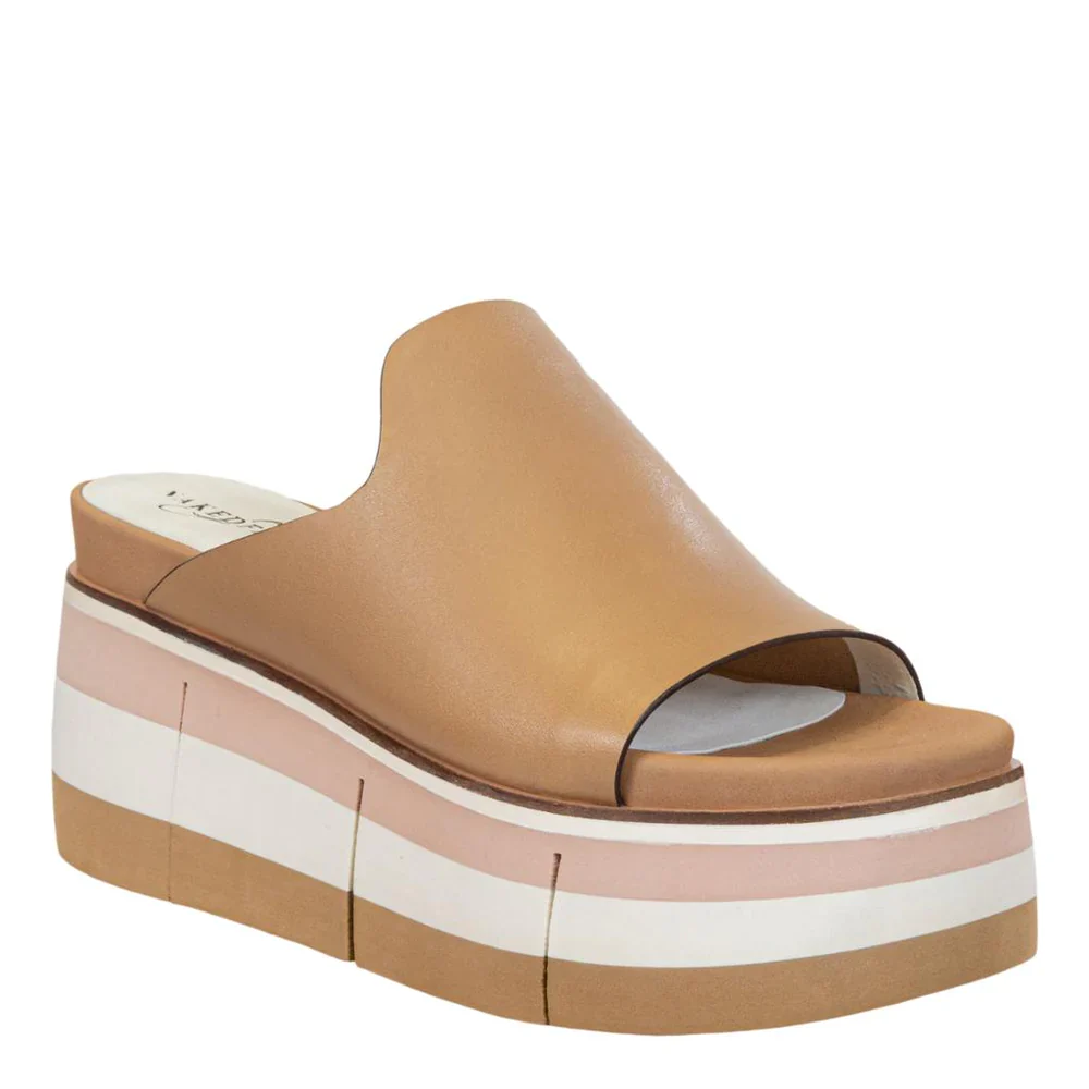 Naked Feet Women’s Flow Platform Sandal Ecru
