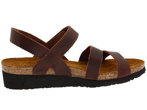 Naot Kayla Wedge Sandal Buffalo Leather - Image 3