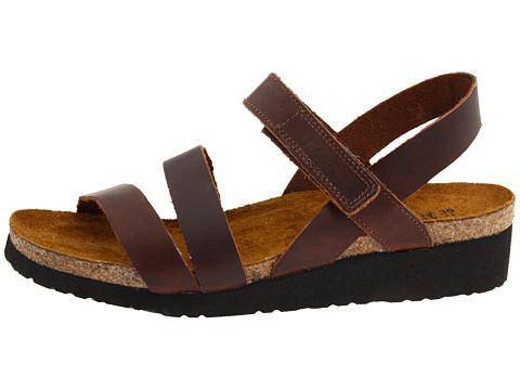 Naot Kayla Wedge Sandal Buffalo Leather - Image 4