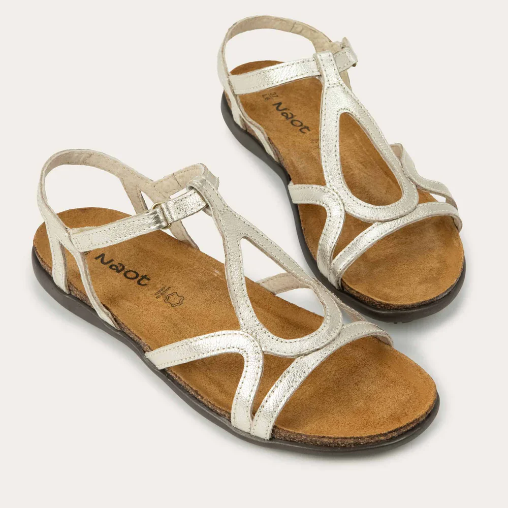 Naot Women's Dorith Gold Radiant Leather - Image 4