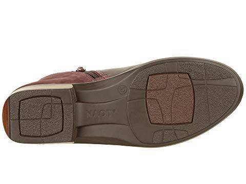 Naot Women's Helm Bordeaux Leather Violet Nubuck Ankle Boot - Image 4