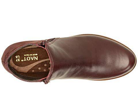 Naot Women's Helm Bordeaux Leather Violet Nubuck Ankle Boot - Image 8