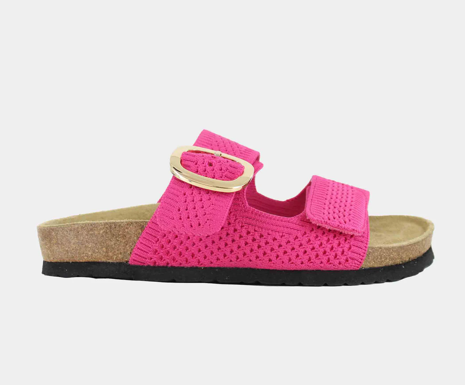 Naot Women's Miami Fuschia Knit Fabric