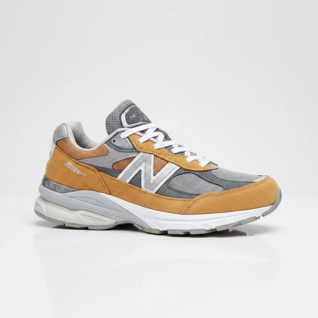 New Balance Men’s U990TN6 Tan Grey - Image 3