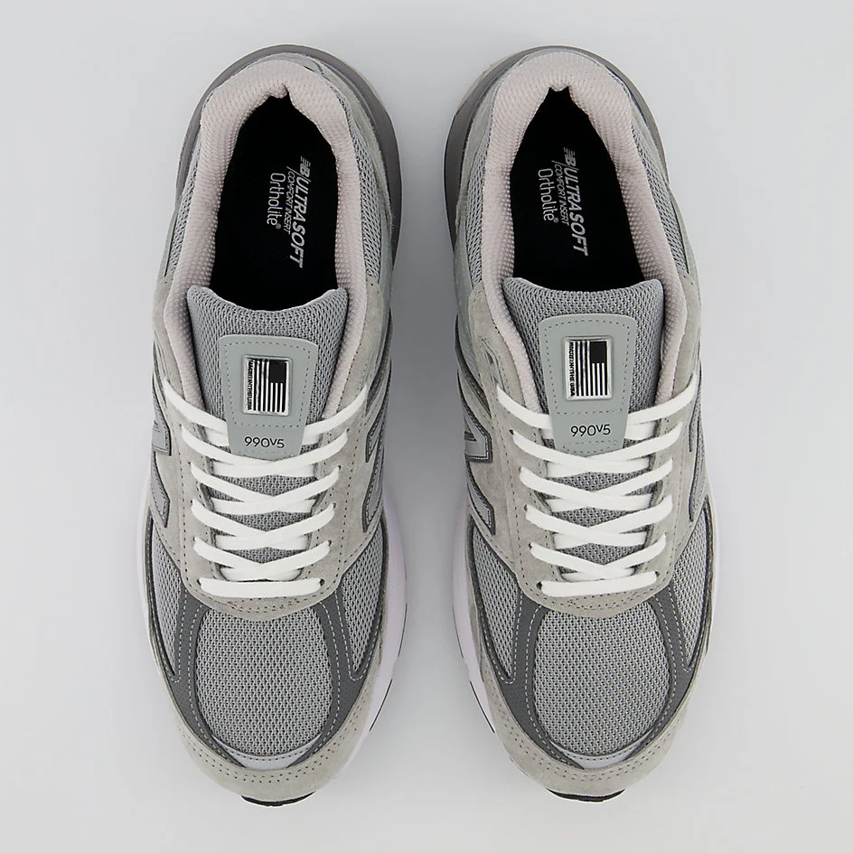 New Balance Men's 990 v5 Grey - Image 4