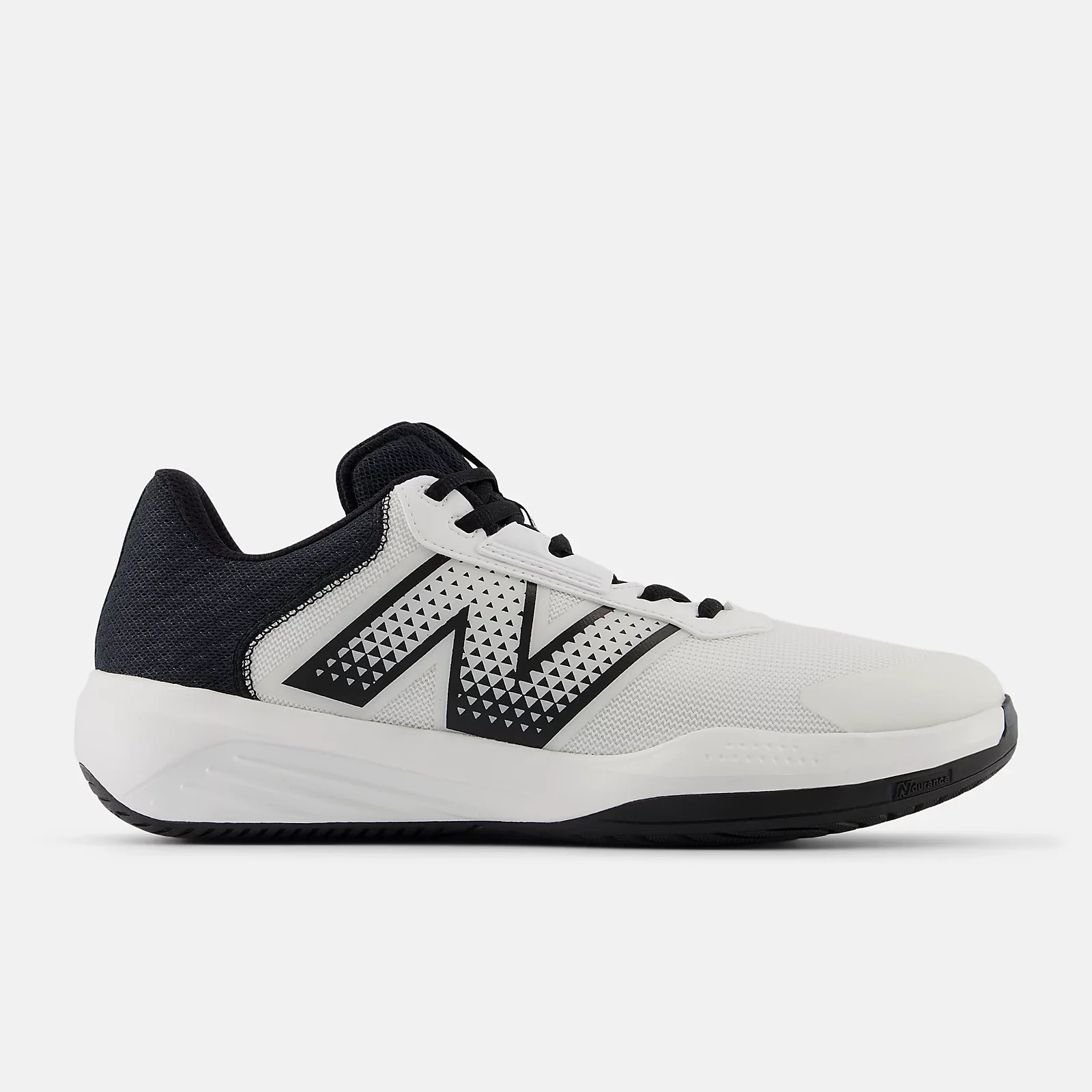 New Balance Men's MCH696W6 White Black