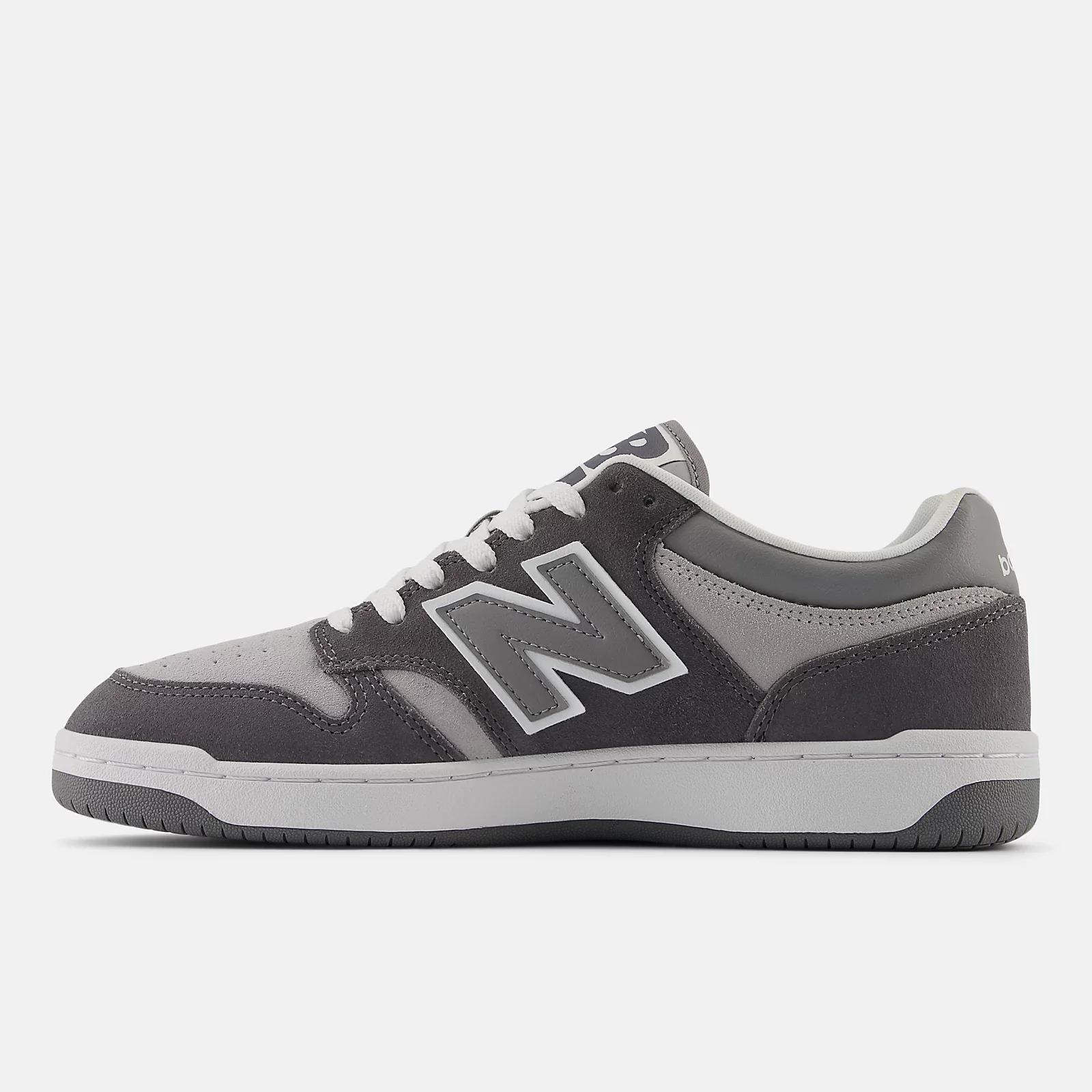 New Balance Unisex BB480LEC Grey Grey - Image 3
