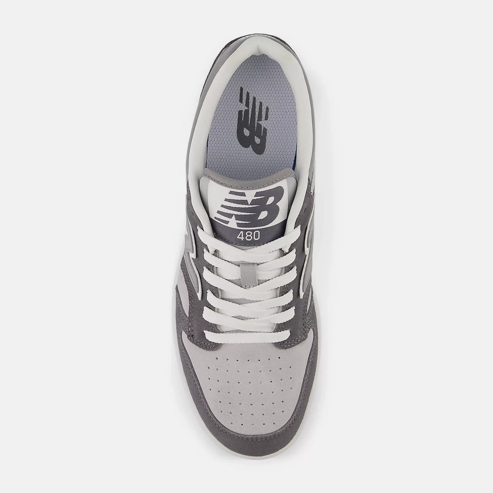 New Balance Unisex BB480LEC Grey Grey - Image 4