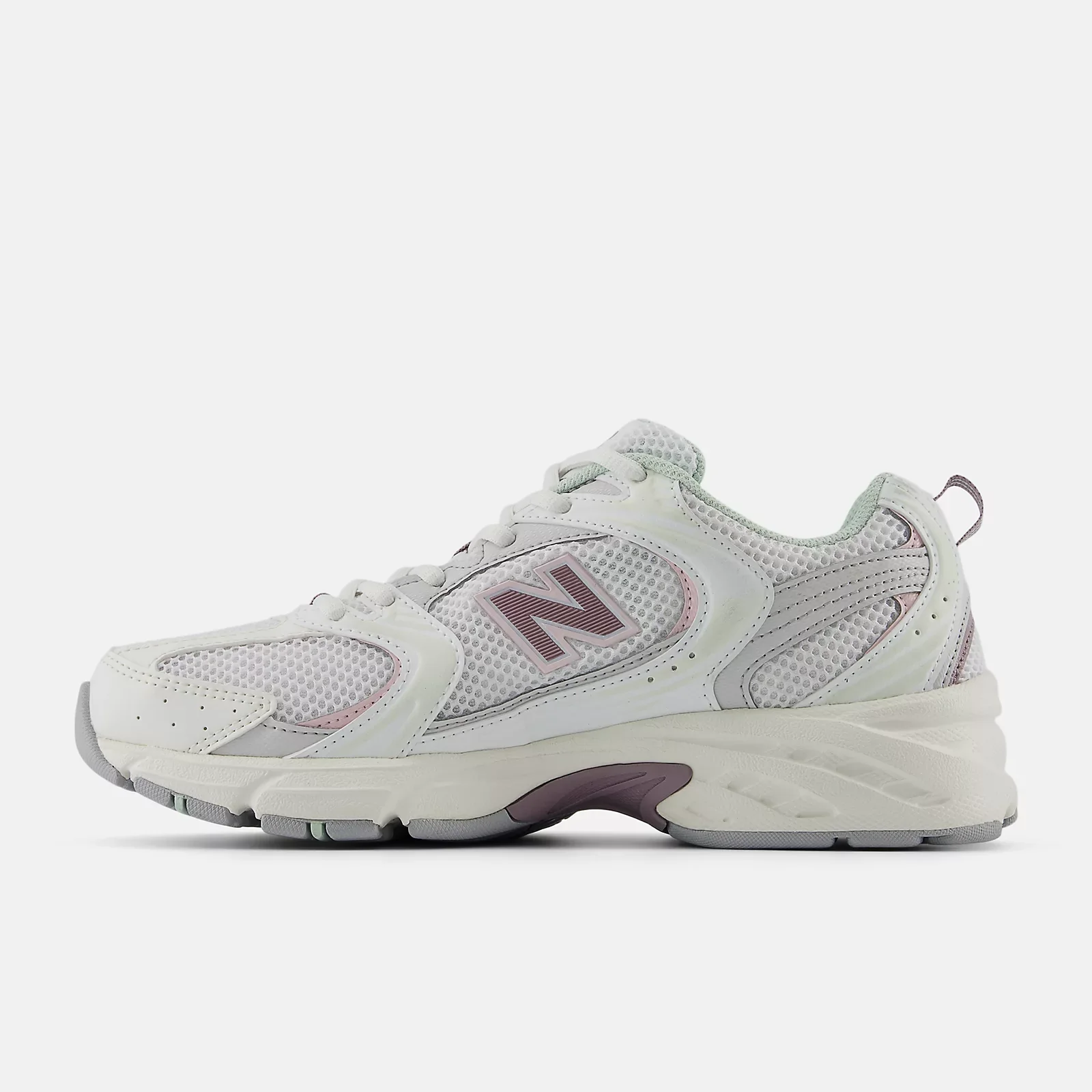 New Balance Unisex U530NEB White Purple - Image 3