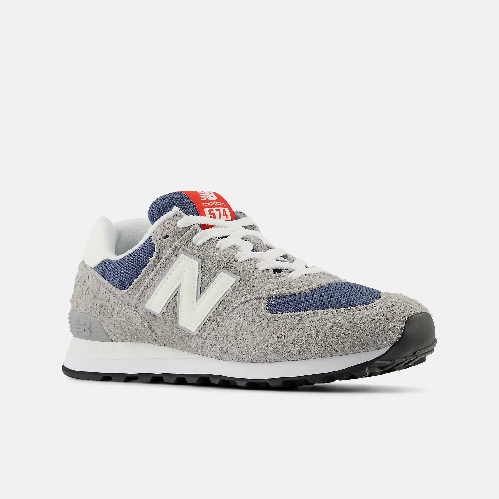 New Balance Unisex U574GWH Grey White - Image 2