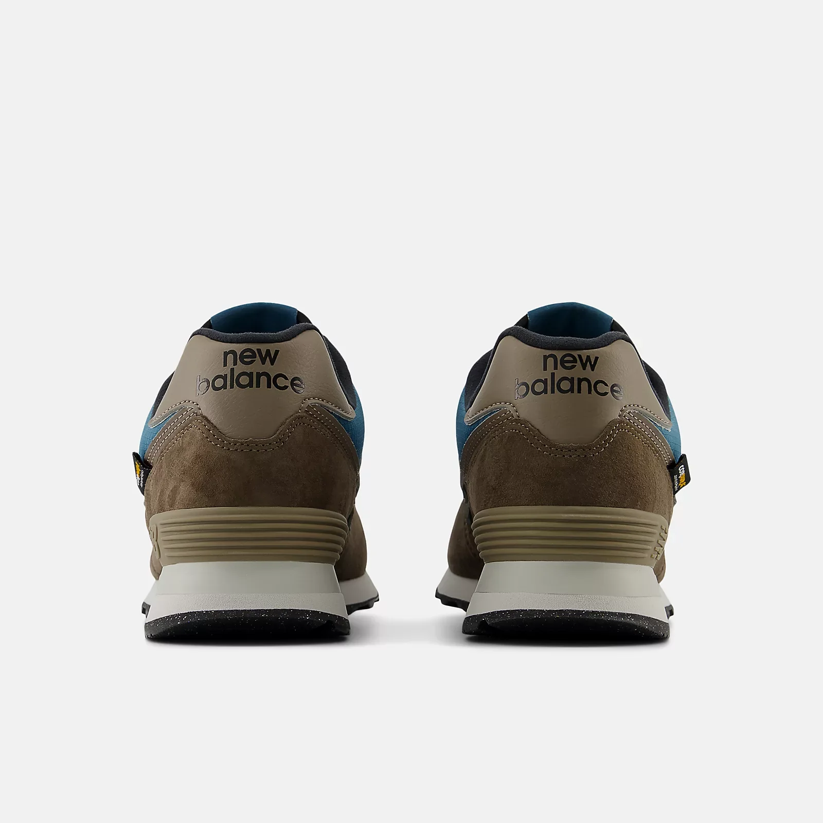 New Balance Unisex U574SOB Brown Blue - Image 5