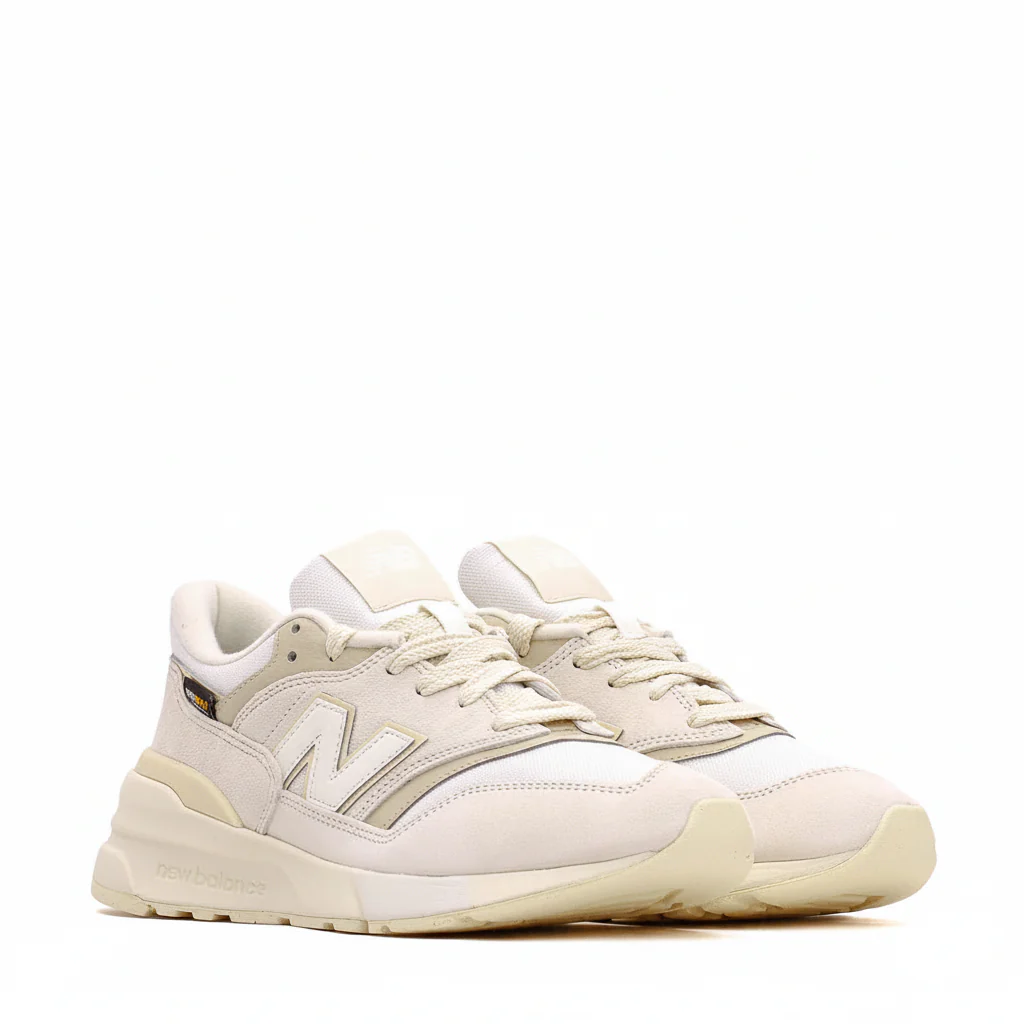 New Balance Unisex U997ROB Beige White - Image 2