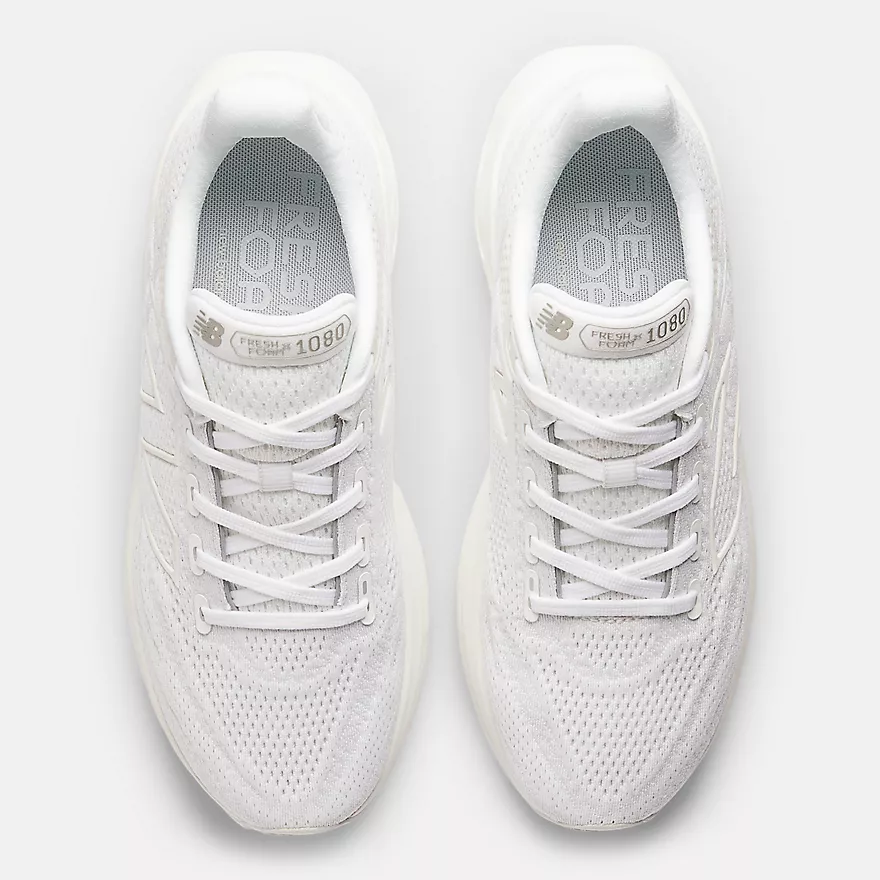New Balance Women’s Fresh Foam X W1080W13 White Grey - Image 4